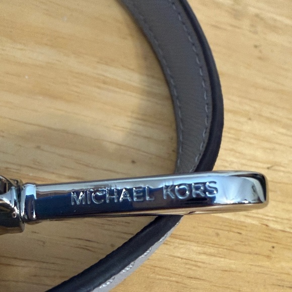 Michael Kors Savannah Ash Gray Medium Satchel Leather NWT - Picture 6 of 11